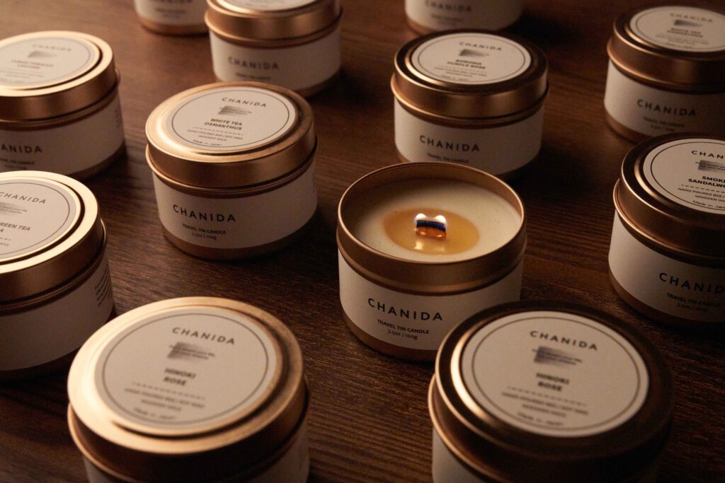 Chanida Travel Tin Candle